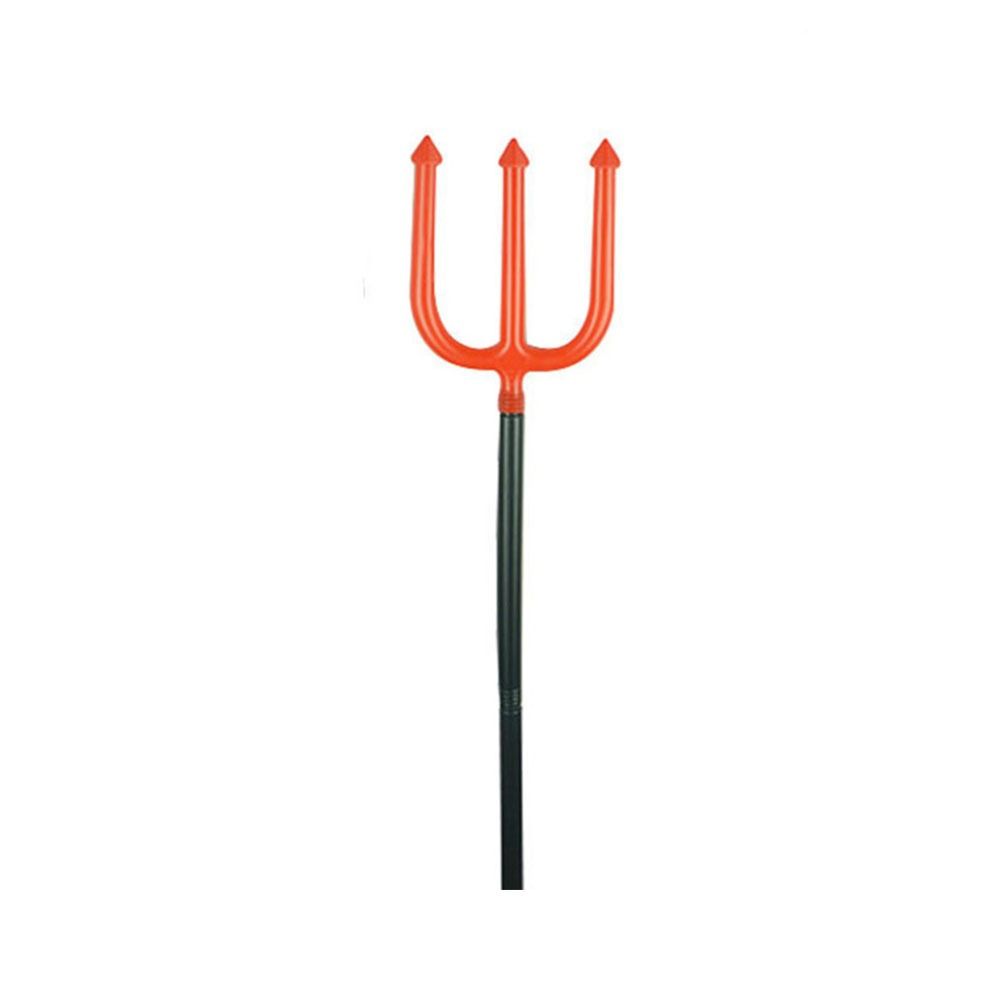 Birthday Gifts Red Fork Devil Props Cosplay Accessory Trigeminal Sickle Toy Simulation Trigeminal