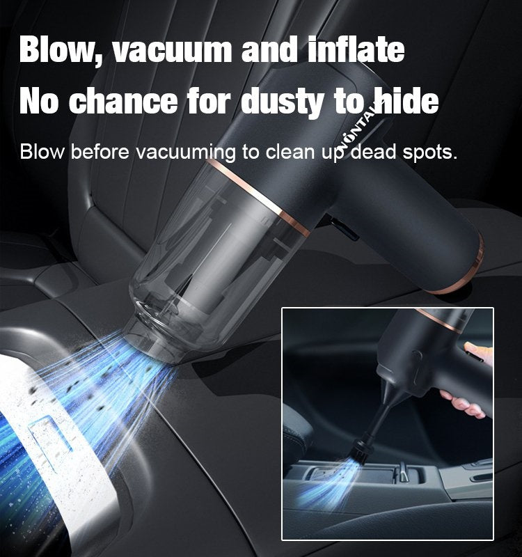 Blow Vacuum and Inflate all-in-one Cordless Vacuum Cleaner for Home and Car Handheld Strongly Wireless Cleaner Home Appliance