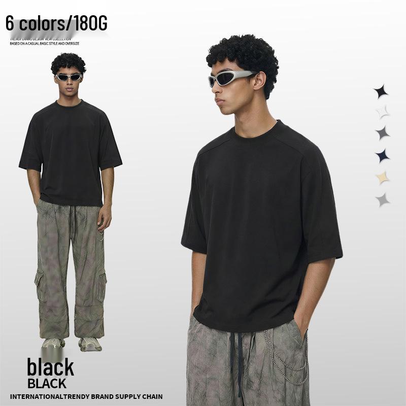 

American Style Men s Quick-Dry Sorona T-Shirt - Boxy, Breathable, Short Sleeve Extra Large