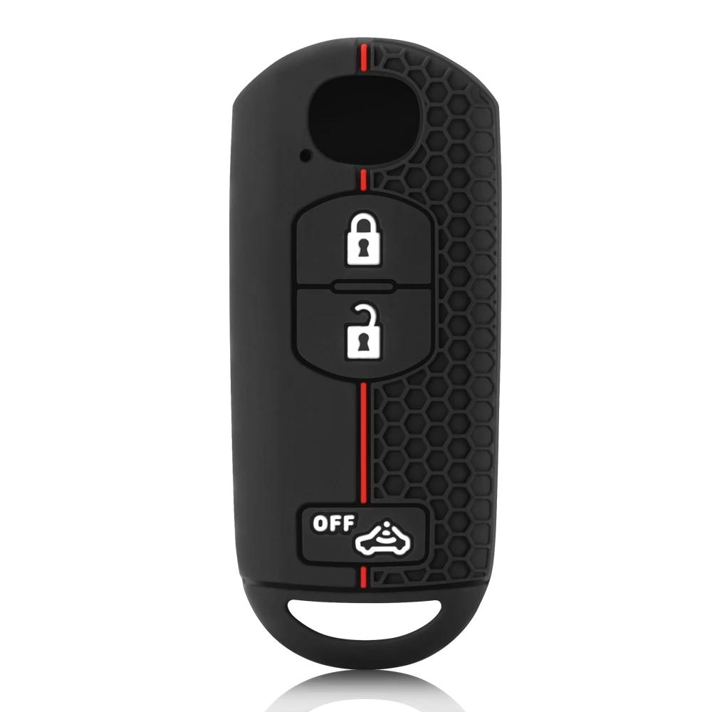 Silicone Remote Key Cover Case For MAZDA CX-5 CX-3 2 3 5 6 CX-7 CX-9 Demio Speed Miata MX5 Case 2 3 4 Button 2018 2019 2020 2026