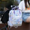 Fashion Print Nappy Backpack Bag Mummy Large Capacity Bag Mom Baby Multi-Function Outdoor Travel Diaper Bags For Baby Care Stuff