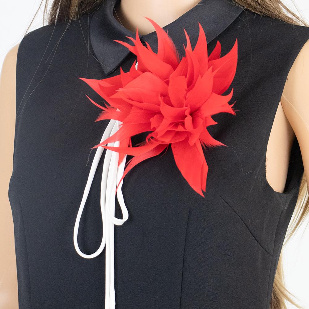 

1PCS Colored Goose Feathers Brooch For Clothes Women Plumes Pin Wedding Festival Party Jewelry Hair Headwear Brooch Shoe Fashion 1 PCS