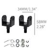 Aluminum Off-Road Foot Pegs CRF150F 230F Surron Light Bee R X Electric Dirt Bike CNC Mounting Bracket