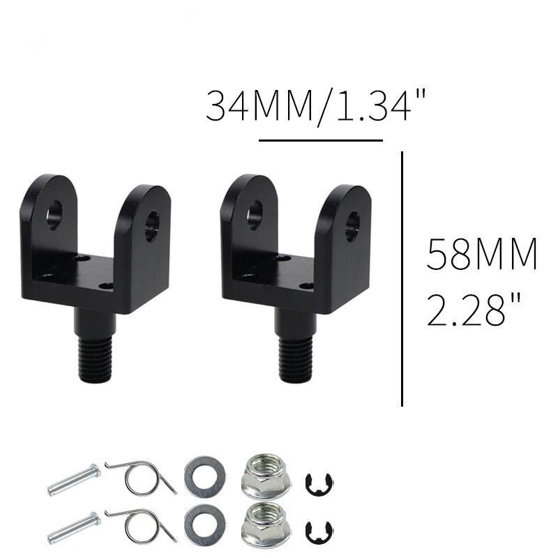 Aluminum Off-Road Foot Pegs CRF150F 230F Surron Light Bee R X Electric Dirt Bike CNC Mounting Bracket