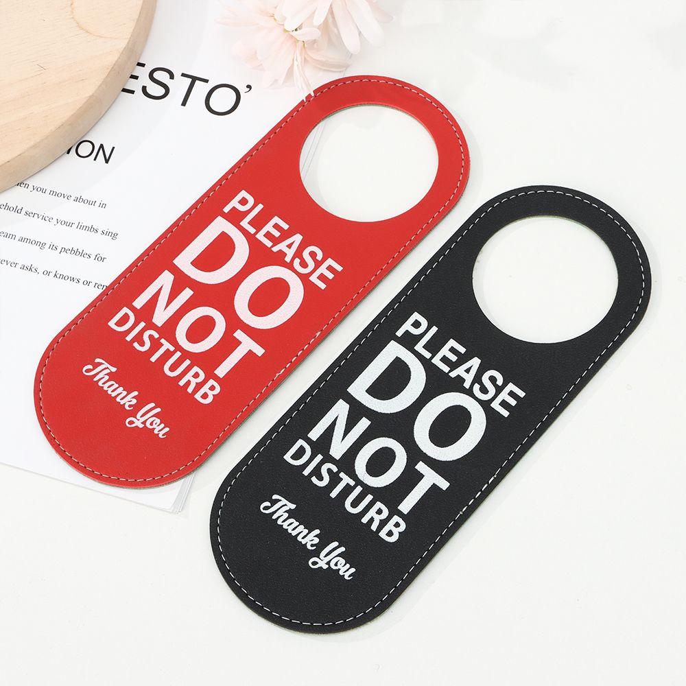 Hotel Bulletin Board Cleaning Label Door Hanger Tags Door Knobs Hanger Pendant Do Not Disturb Signs
