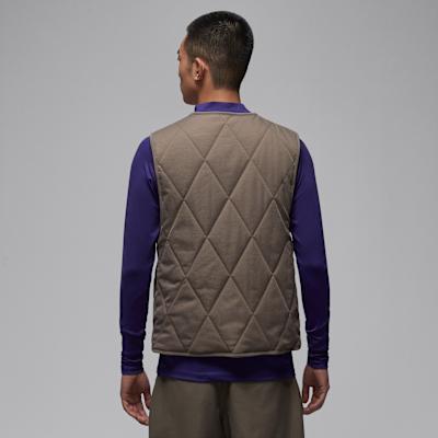 Jordan Vests Men's Light Khaki V-neck Other
