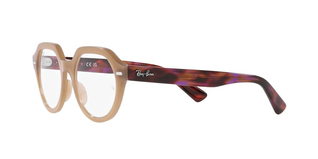Ray-Ban Eyeglasses RX7214F GINA TORTLEDOVE 51 Prescription LENS Lens Asian Fit Frame/DEMO