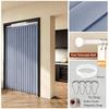 Stylish Elegant Folding Door Curtain No Punching Design Home Decor Privacy Better Space Partitioning For Kitchen Home Bedroom