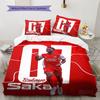 Bukayo Saka Soul Bedding Quilt Set Quilt Cover Pillowcase Home Decoration Birthday Gift (1 * duvet cover + 2 * pillowcase, without core)