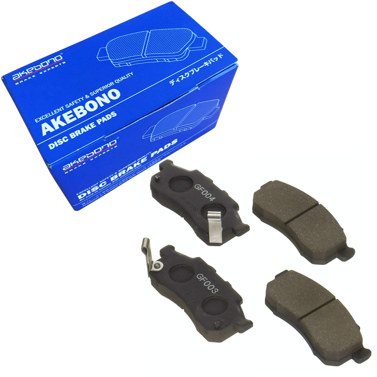 

Brake Pad Black Akebono-Brake AN-821WK чорний