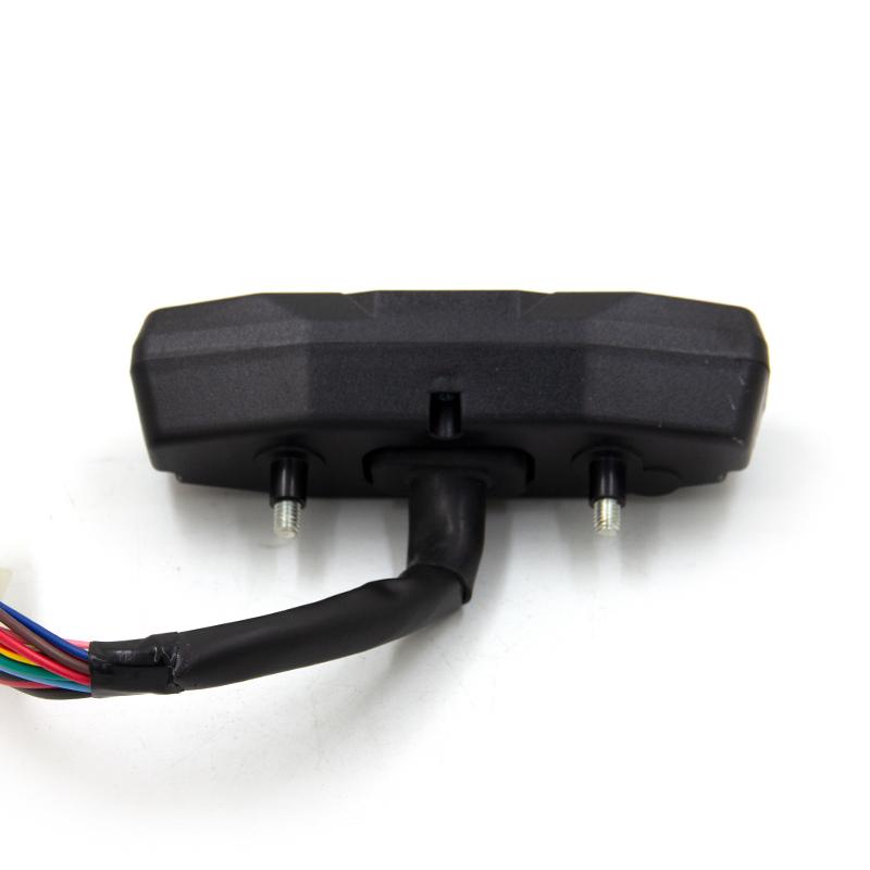 Motorcycle LCD Digital Odometer Speedometer Universal AD Mini Tachometer Dashboard Instrument LED Display For Russian KR200