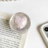 Niche Air Cushion Creative Simple Crystal Ball Transparent Love Spherical Mobile Phone Airbag Bracket Desktop Lazy Support Rack