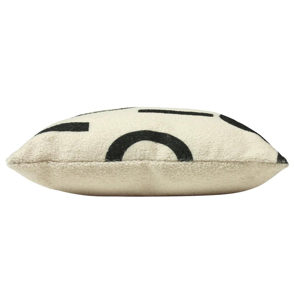 Furn Shearling Printed Cushion Cover