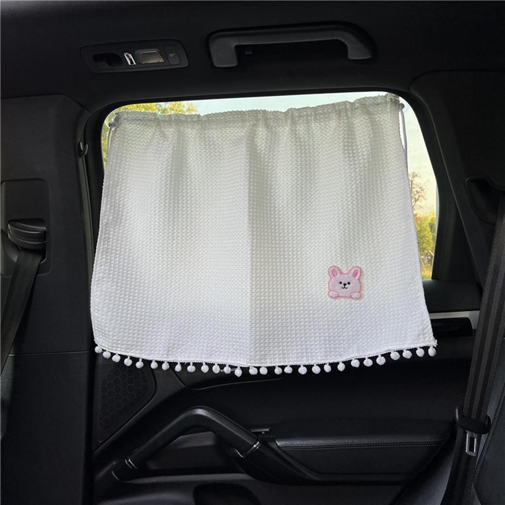 Car Window Shade Blackout Cover Keep Cool Universal Auto Interior Accessories Privacy Curtain