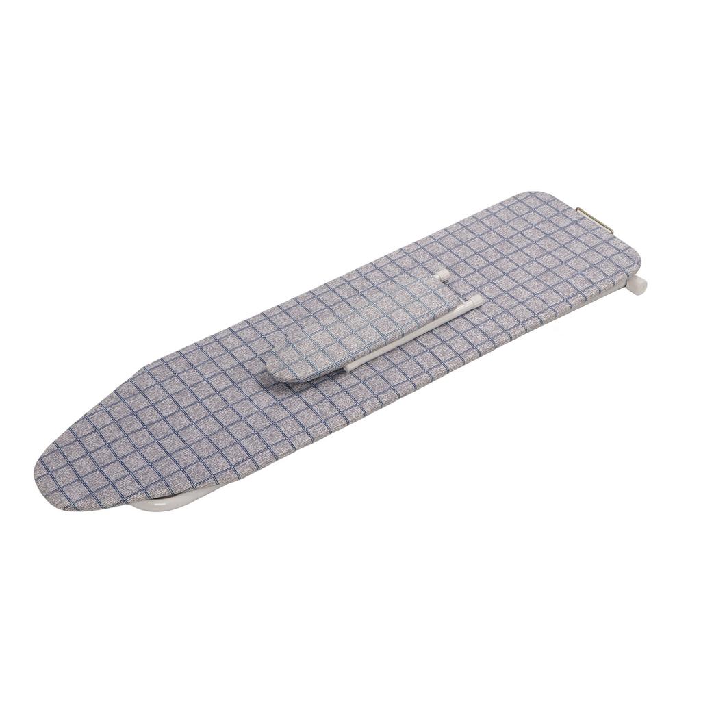 42 Inch Foldable Tabletop Ironing Board with Iron Rest Stable Large Ironing Board With Fixed Sleeve