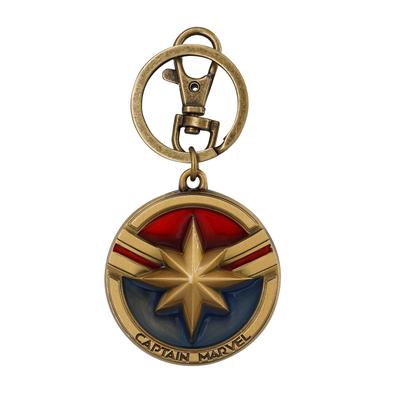 Chaveiro de Metal Ícone Capitã Marvel Universo Marvel