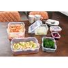 Bestco Lock Lock Classic 350ml Storage Gray HPL806G & Container, Rectangular,