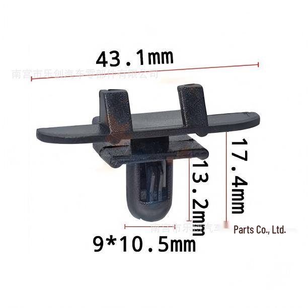 Porsche 911 Carrera Clip for Inner Side Skirt Trim (997) - 99950798640 LeChuang