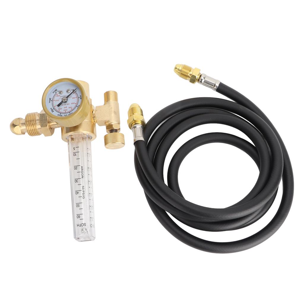 Argon Pressure Regulator High Accuracy Flow Meter Gas Regulator for Welding Cutting