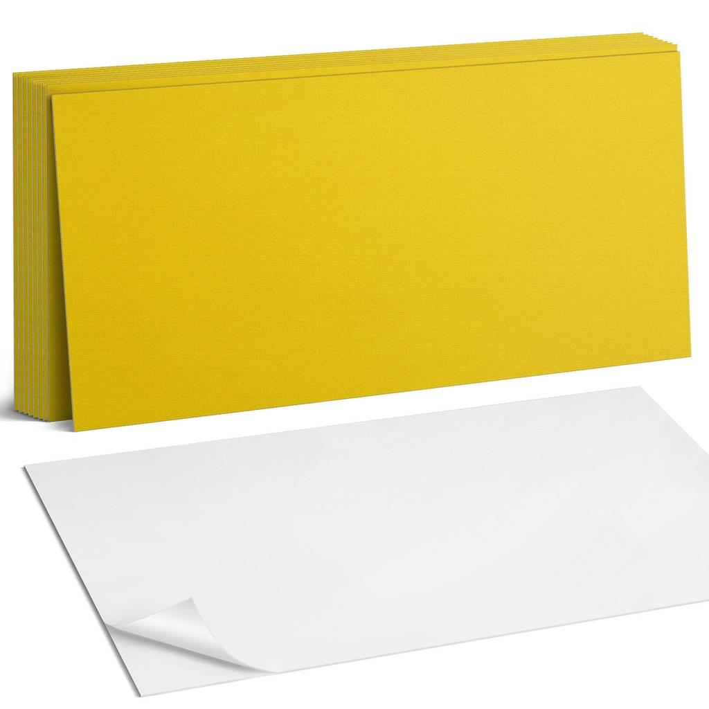 Paczka Kafelków Winylowych Z Motywem Do Kuchni Kolor Żółty 10X40X20 Cm