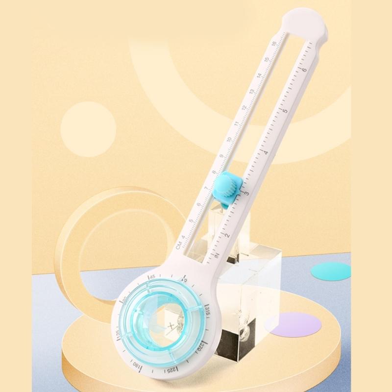 Circular Paper Cutter Paper Round Trimmer Multifunctional Scrapbooking Tool for Paper Coupons Label Photo Cardstock