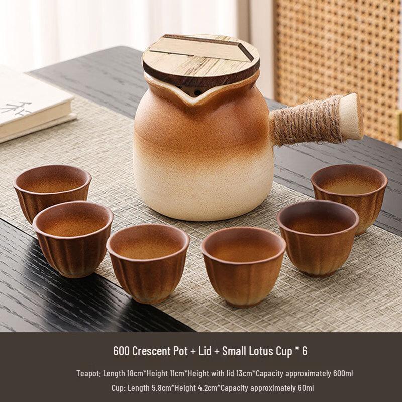 Penguin Tuan Tuan Ceramic Milk Tea Roasting Pot & Tea Set