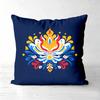 Bohemian Style Floral Throw Pillow Covers Pattern Cushion Cover Suitable for Sofa Bedroom Car Pillow Cover