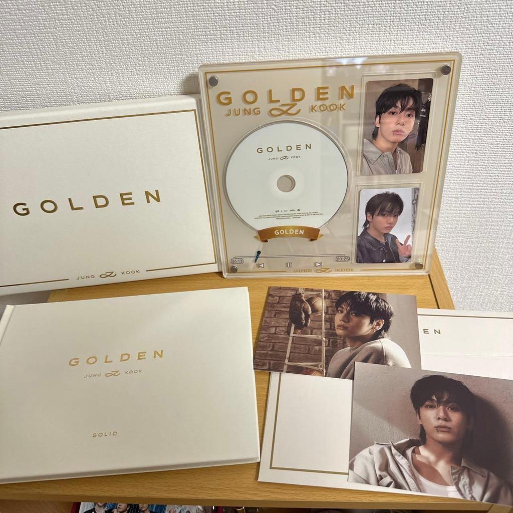 [USED] BTS JUNGKOOK GOLDEN