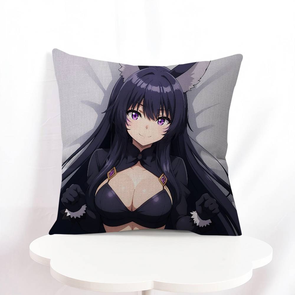 The Eminence In Shadow Cover With Short Plush Print For Living Room Sofa Decoration Cushion Cover Pillow Covers