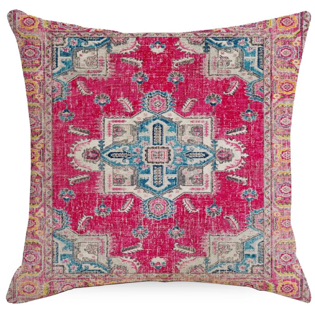 Nuova Federa per Cuscino Stile Bohemien Retrò Divano Soggiorno Ufficio Cuscino Lino Ornamento per la Casa Premium Durevole