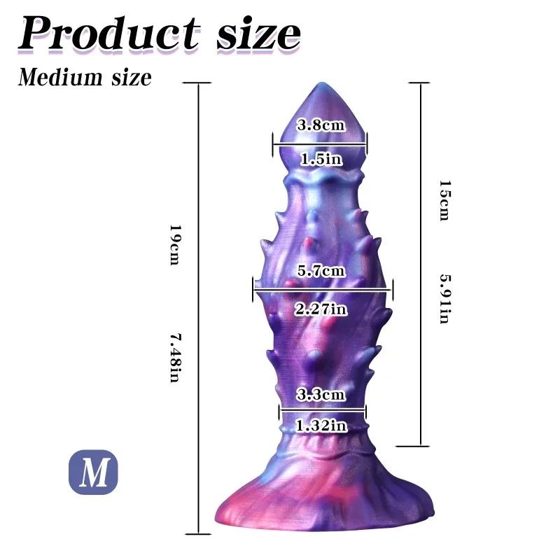 Thorny Anal Dildo   Anal Plug Sex Toys 18+ Huge Butt Plug Analplug Monster Dildo G-spot Stimulator Prostate Massage Fake Dildo