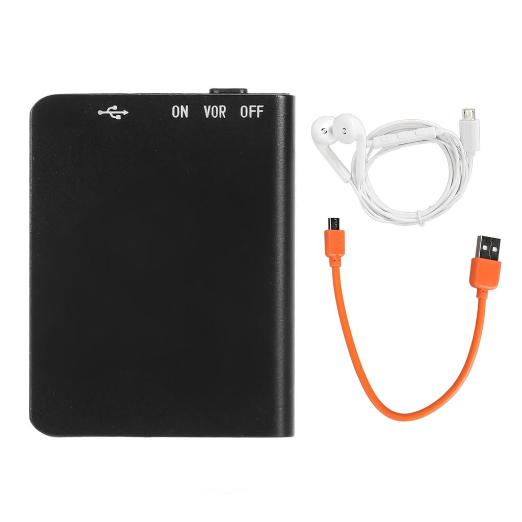 Voice Recorder HD Noise Reduction Ultra Long Standby Sound Activated Recorder with HIFI MP3 Player