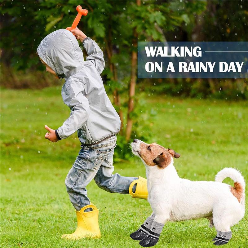 Winter Dog Shoes for Dogs Dog Boots Small Big Waterproof Anti-slip Socks Pets Products Slippers Puppy Poodle Zapatos Para Perro