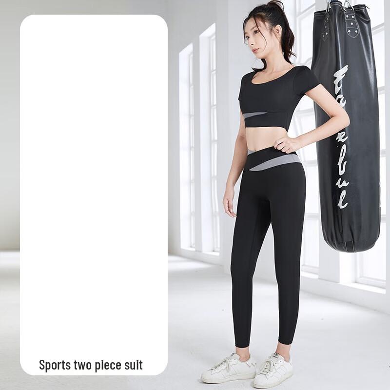 WEZHO Fitness Running Yoga Suit
