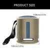 Durability Silicone Skin Cover For SRSXB100 XB13 Speakers, AntiSlip Protections Secure Speakers Sleeve Case Accessory