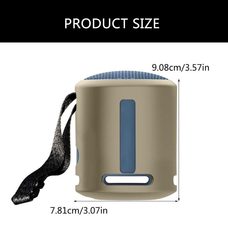 Durability Silicone Skin Cover For SRSXB100 XB13 Speakers, AntiSlip Protections Secure Speakers Sleeve Case Accessory
