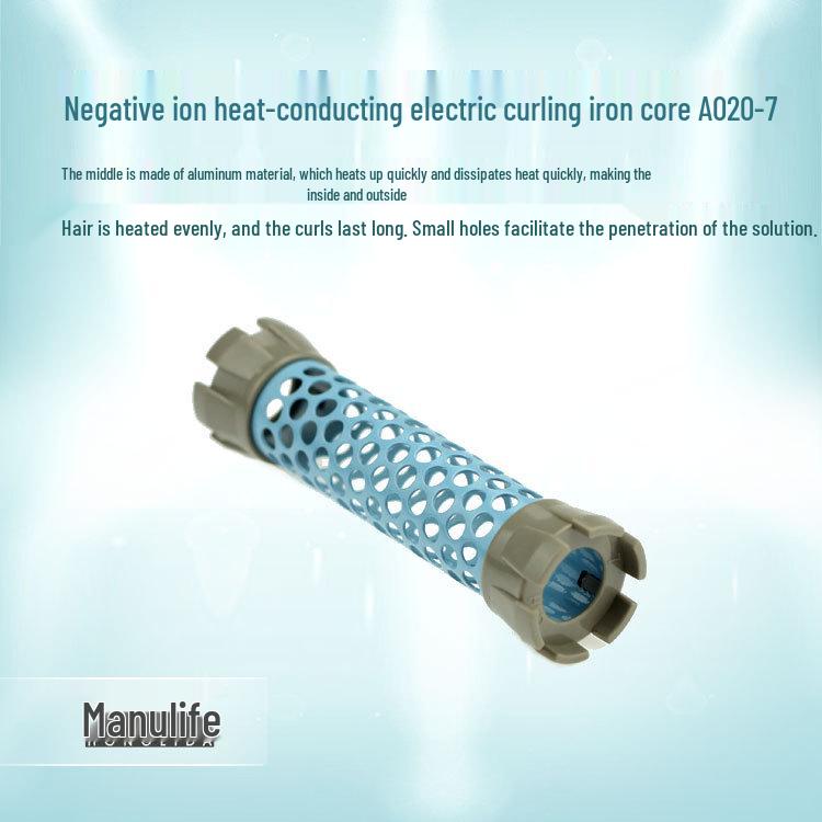 Aluminum Core Electric Curling Iron - Korean Cold Wave Rods, Standard Perm Rods, Hairdressing Tools for Salons.