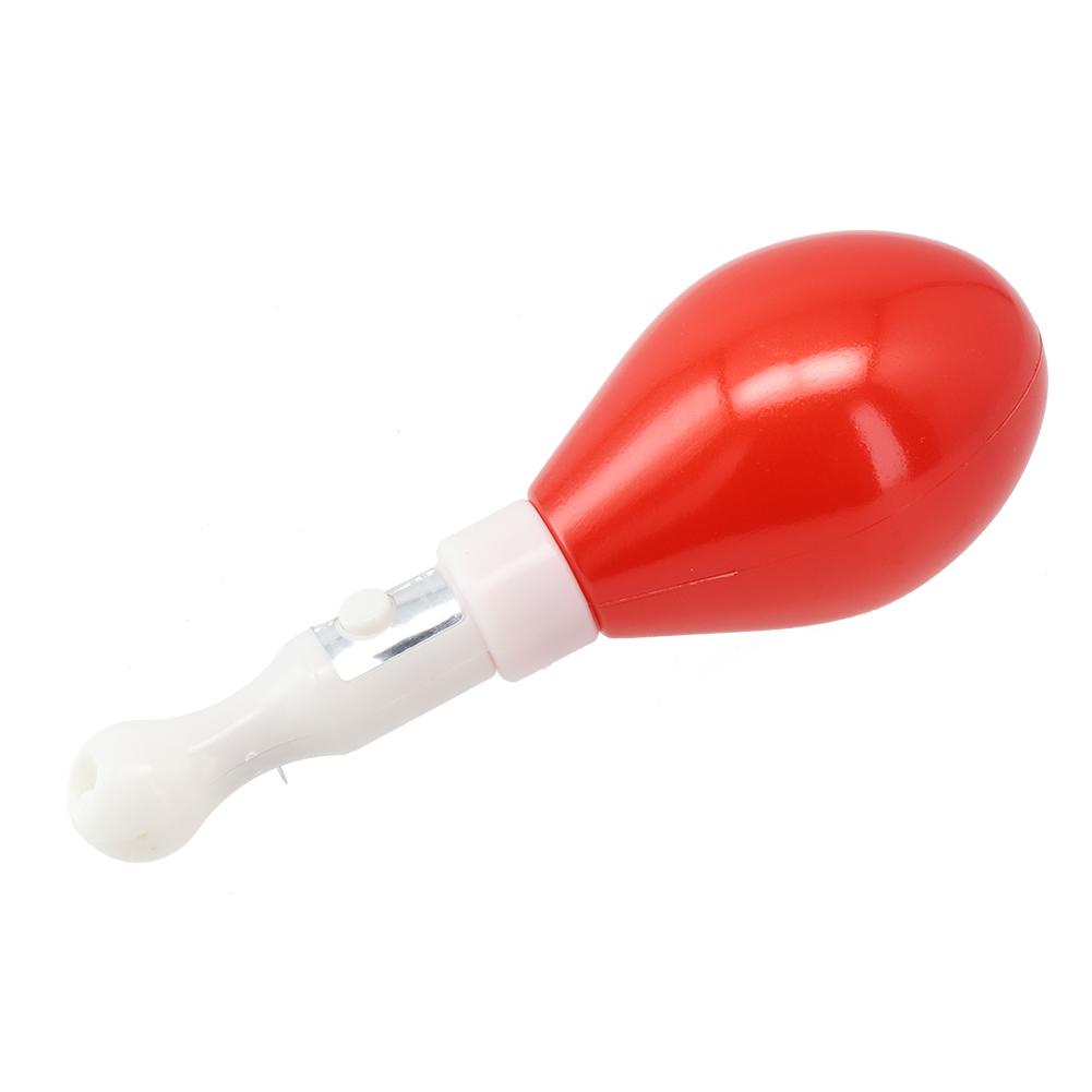 

LED Maracas Flashing Light Lamp Sensory Glowing Sand Hammer Toys 3 Pattern Music Learning Instruments For Children Random Colo красный