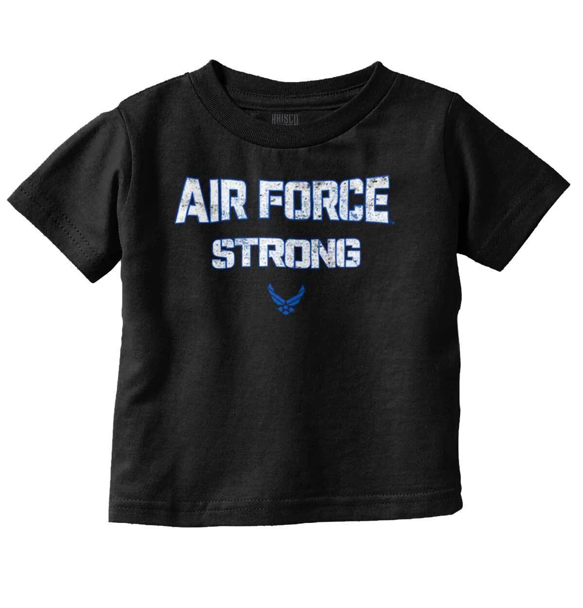 United States Air Force Strong USAF Logo Toddler Boy Girl Youth T Shirt Tee XXL