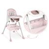 Milo Pink High Chair With Table