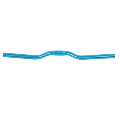 Aluminium Fixed Gear Fahrrad Rennrad Fixed Gear Riser Lenker 25,4 mm * 520 mm (blau)