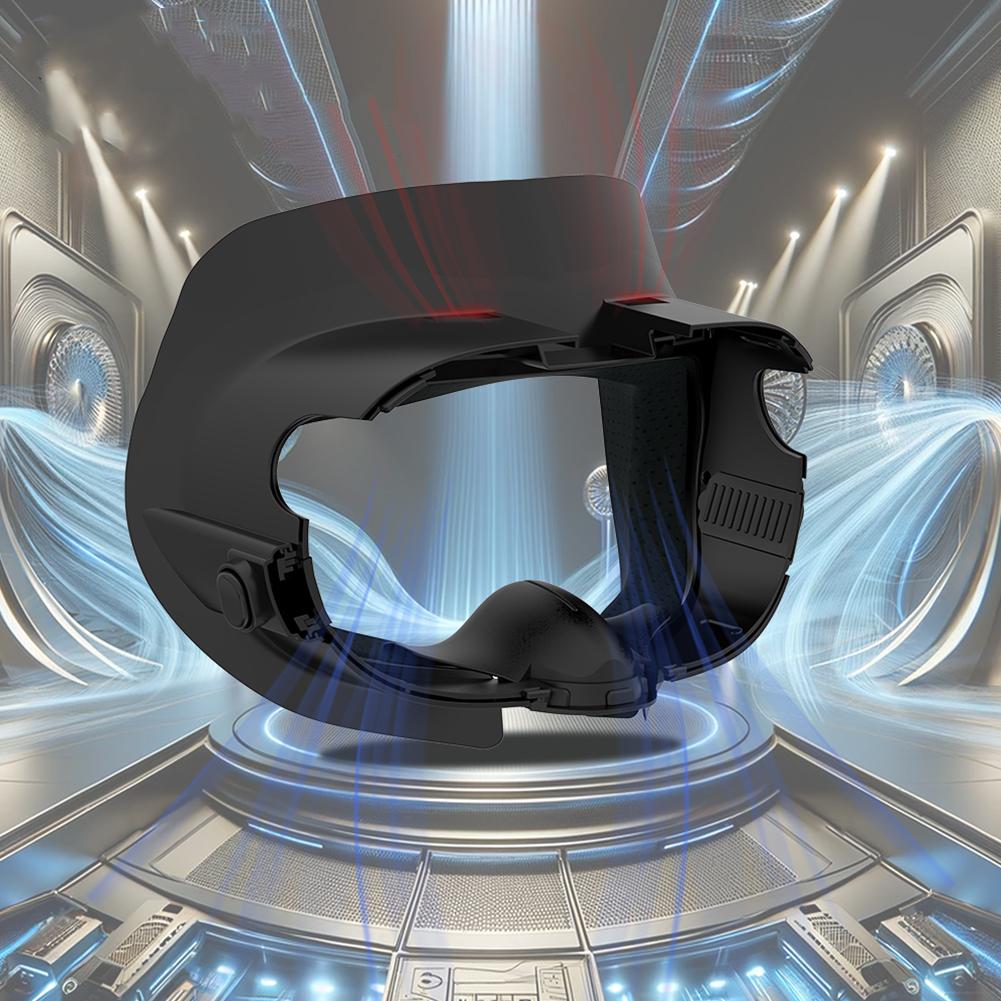 6 in 1 Face Facial Interface PU & Ice Silk Foam Face Cushion Anti-Leakage Nose Pad Lens Protector Lens Cloth for Oculus Quest 3