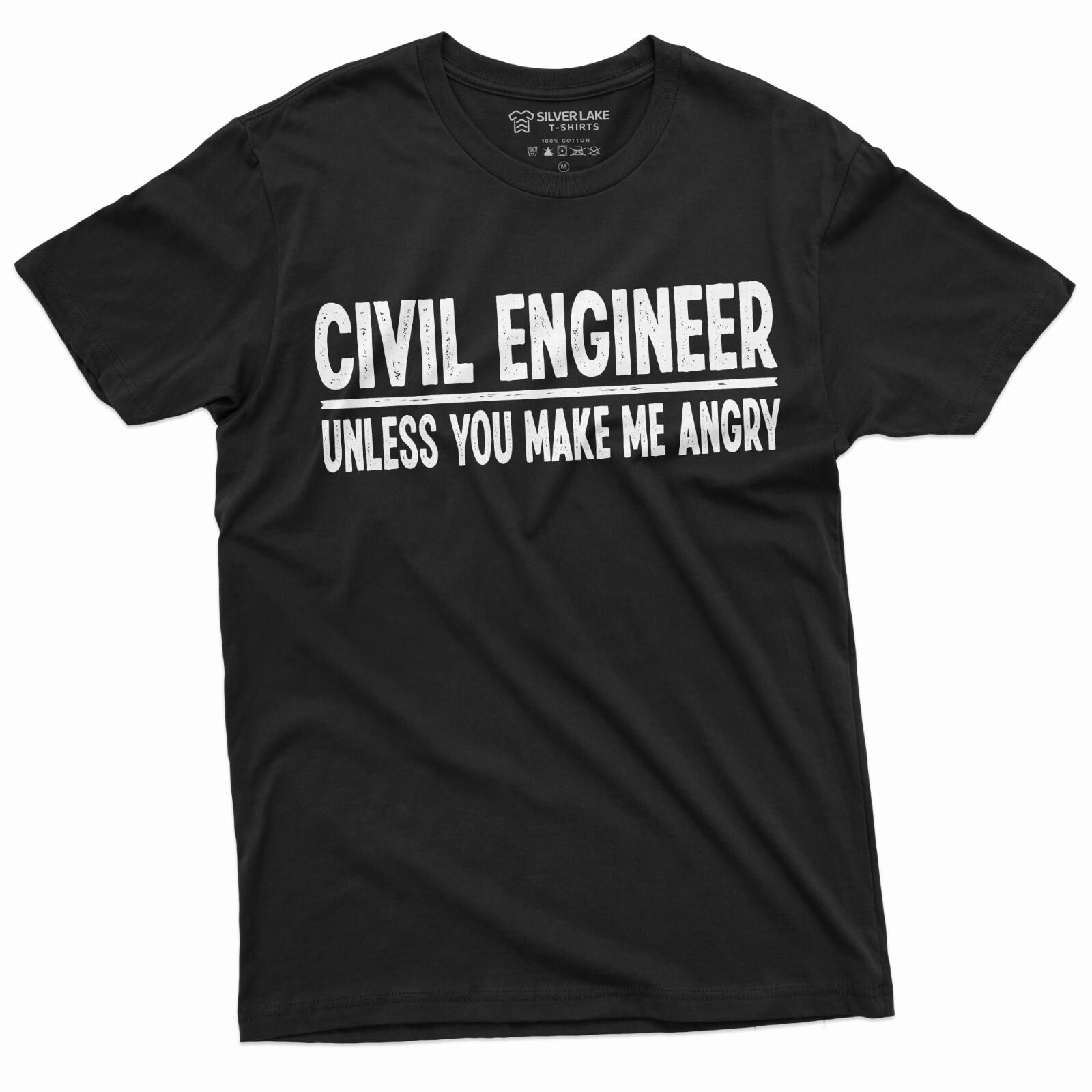 Funny Engineer Shirt Civil Engineer Tee Civil Engineer Gift Engineer Student Tee S