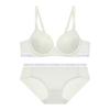 White Band Bra + Panty Set Va