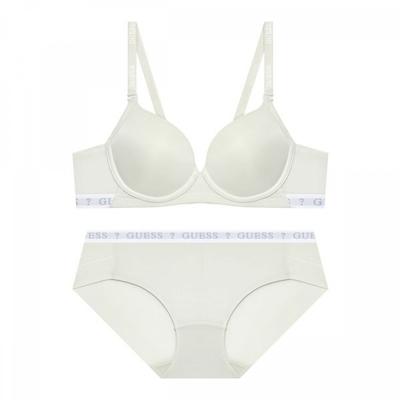 White Band Bra + Panty Set Va