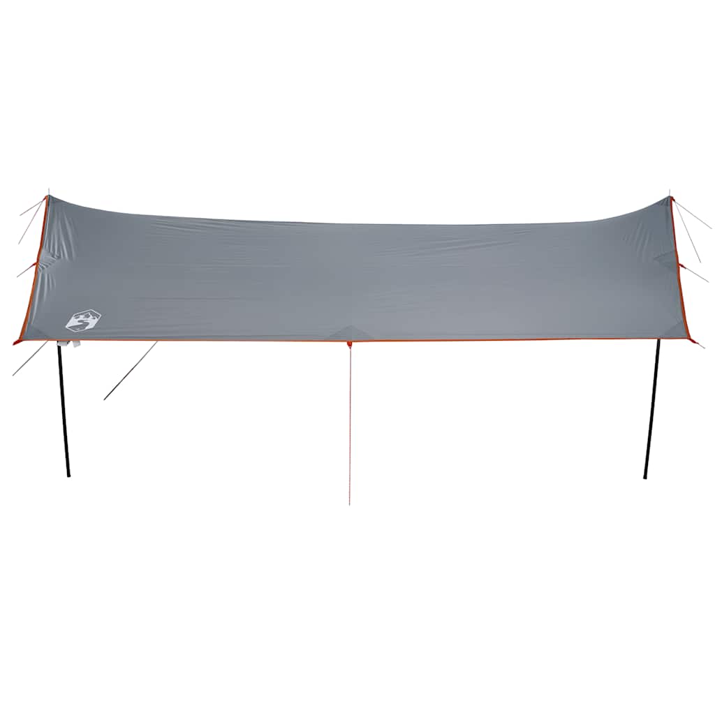 Tarp Grey and Orange 460x305x210 cm Waterproof