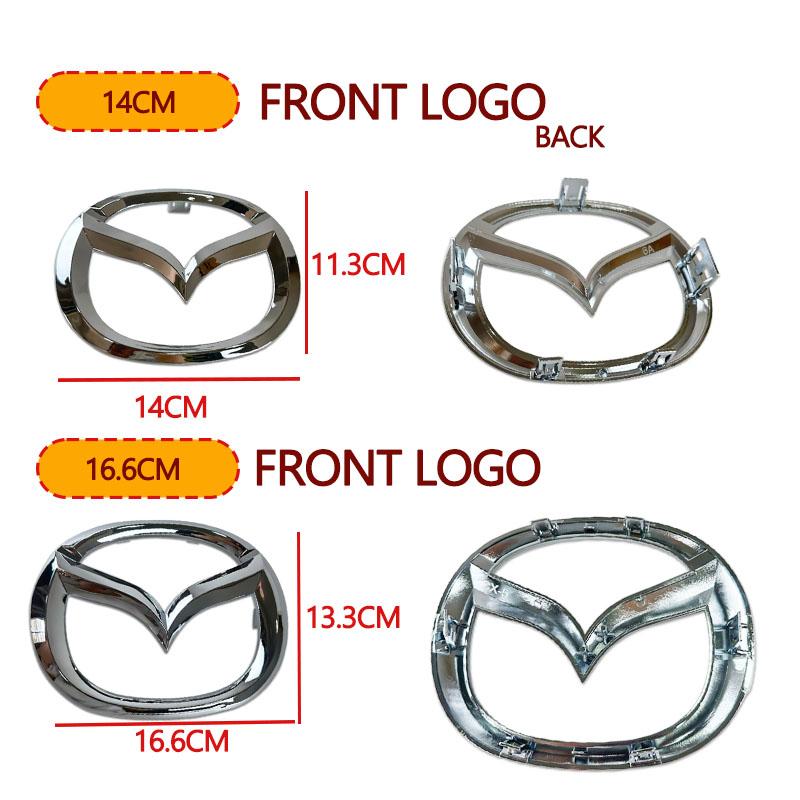 Emblema in Plastica per Mazda 3 5 6 CX-4 CX5 CX7 CX8 CX9 RX7 Auto Anteriore Baule Volante Distintivo Adesivo Sostituito Decorazione Posteriore