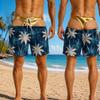 Funny Men's Swim Shorts, Fake Underwear Print Beach Trunks, Hilarious Gag Gift for Him, Summer Pool Party Vacation Outfit Shorts