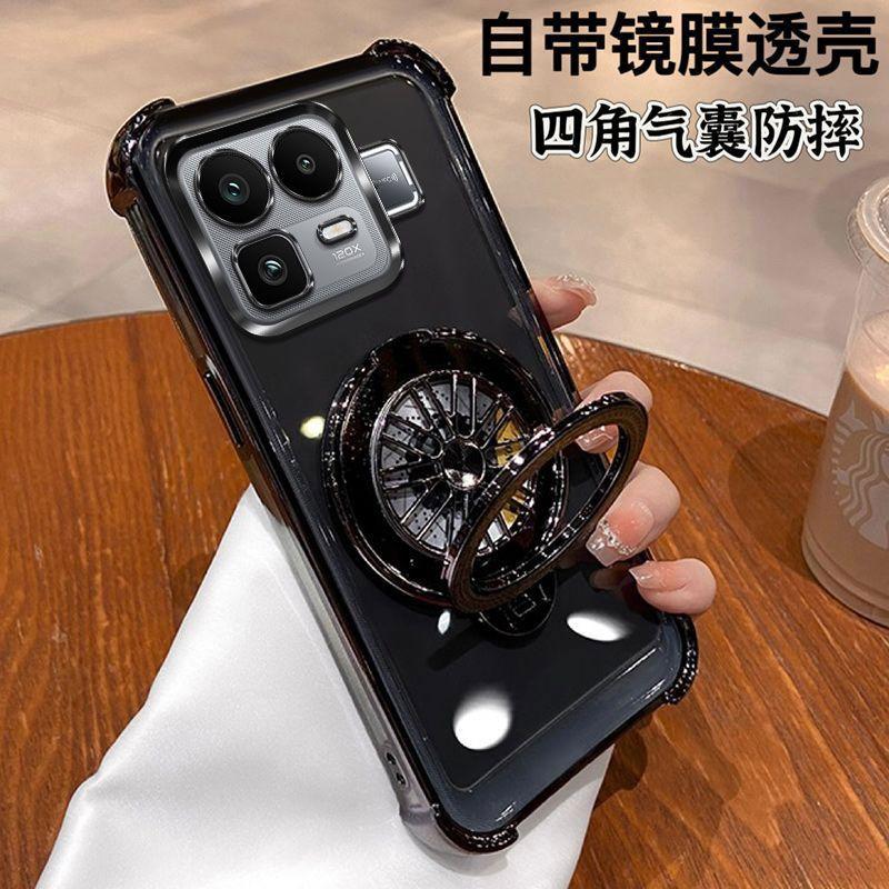 For Infinix Note 60 Pro Case Luxury Soft Plating Clear Four-corner Bracket Protection Phone Case For Infinix Note 60 60Pro Shell