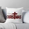 Merry Christmas Decoration Home Pillowcase Cushion Cover Autumn 45X45Cm Red Living Room Sofa Bed Pillowcase